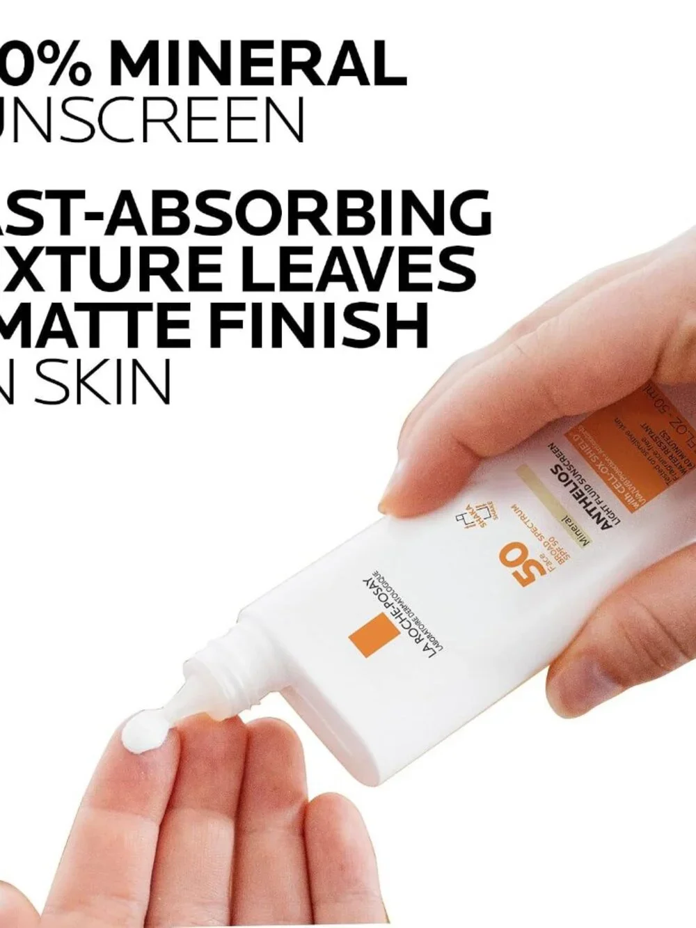 La Roche-Posay Anthelios Mineral Light Fluid Sunscreen for Face in 5 shades